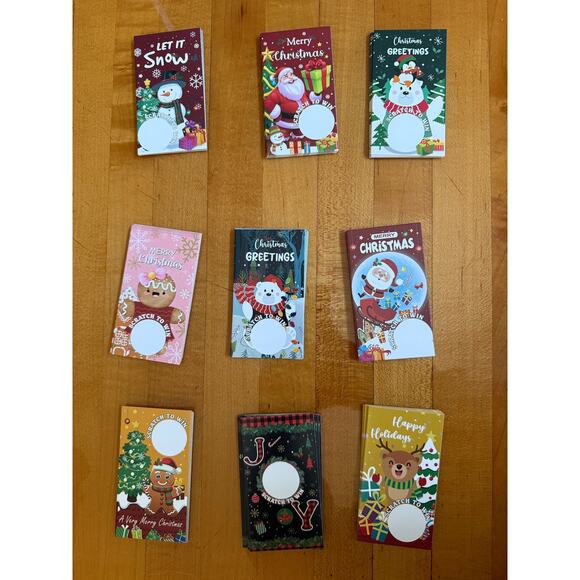 Holiday Scratchoff Cards - Make Your Own Set of 30 Cards (Variety Pack) - Picture 3 of 5